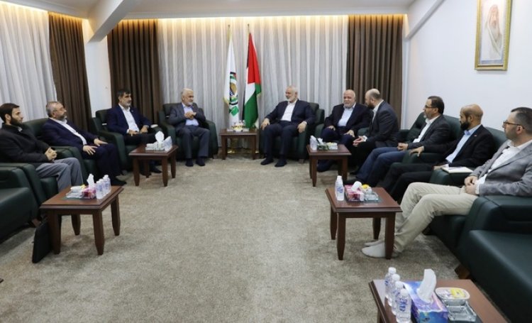 HAMAS lideri Heniyye HÜDA PAR lideri Yapıcıoğlu ile görüştü!
