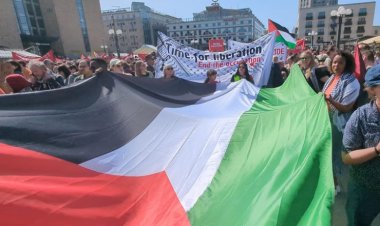 İsveç'te 1 Mayıs'ta Gazze'ye saldırılar protesto edildi