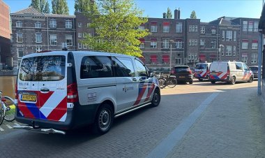 Amsterdam Üniversitesi'ndeki Filistin'e destek gösterisinde yaklaşık 125 kişi gözaltına alındı