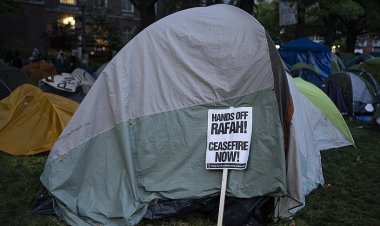 ABD'de George Washington Üniversitesinde polis Filistin'e destek kampını dağıttı