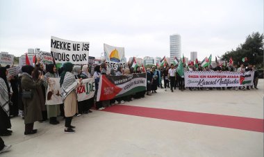 Türkiye'deki üniversitelerde 'Gazze'ye Destek Yürüyüşleri' devam ediyor