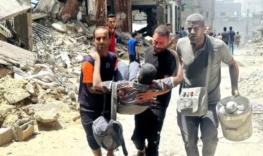 İşgal çetesinin saldırılarında şehid sayısı 35 bin 456'ya yükseldi