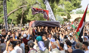 Kudüs Şehidi Hasan Saklanan dua ve tekbirlerle defnedildi