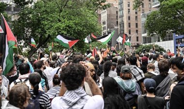 New York Şehir Üniversitesi mezunlarından Filistin'e destek