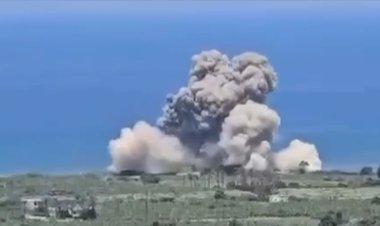 İşgalci İsrail, Lübnan'ın Sur kenti yakınına saldırı düzenledi