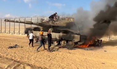 Gazze'de mücahitler işgalci İsrail'e ait 500'den fazla zırhlı aracı imha etti