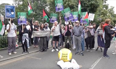 Wimbledon Tenis Turnuvası'nın ilk gününde Filistin'e destek eylemi