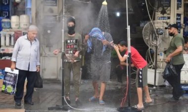 Irak kavruluyor! Sıcaklıklar 50 dereceyi aştı!