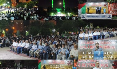 Kerbela şehitleri anıldı: Kerbela'dan ders çıkarılsaydı Gazze'de çocuklar susuz kalmazdı