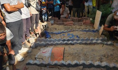 Filistin Kızılayı: İşgal ordusunun 4 ay önce katlettiği 12 Filistinlinin naaşı toprağa verildi