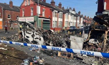 İngiltere'de bir ailenin çocukları alınmak istendi, sokaklar karıştı