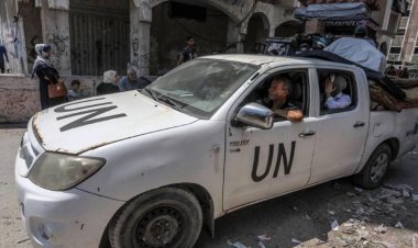 İşgalci teröristler BM konvoyuna ateş açtı