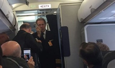 Alman hava yolu şirketi Lufthansa'ya ait bir uçağın pilotu İşgalci İsrail'e inmeyi reddetti