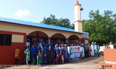 Şehit Sacit Pişgin adına Afrika'da cami açıldı