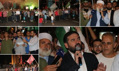 “Gazze için meydanlara inenler, devletleri harekete geçirmek için ellerinden geleni yapmalıdır”