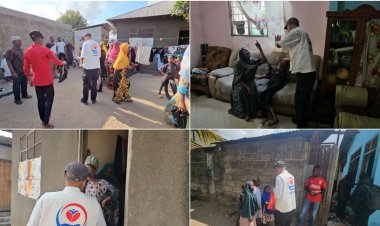 Yetimler Vakfı sadaka kurbanlarını Tanzanyalı mağdurlara ulaştırıyor