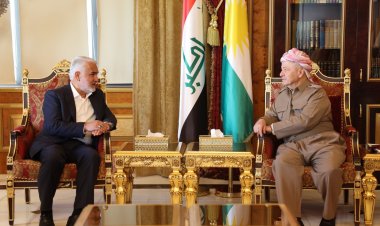 Yapıcıoğlu, KDP Genel Başkanı Barzani'yle bir araya geldi