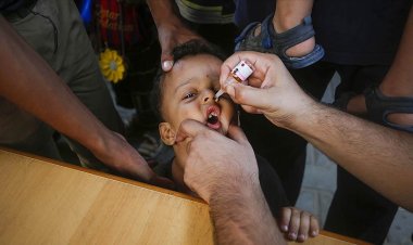 DSÖ: Gazze'de 189 binden fazla çocuk felci aşısı yapıldı