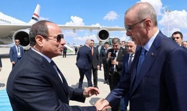 Mısır'ın darbeci Cumhurbaşkanı Sisi, Ankara'da