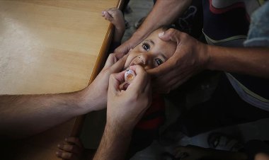 BM: Gazze'de çocuk felci aşısının birinci turu tamamlandı