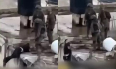 Sîyonîstên îşxalker cenazeya Fîlîstînîyên ku qetil kiribûn bi pihîna ji banê avêtin