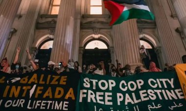 New York'ta Gazze'deki soykırım protesto edildi