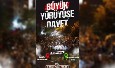 Diyarbakır Gazze yürüyüşüne hazırlanıyor