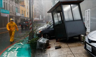 Krathon Tayfunu'nun vurduğu Tayvan'da 2 kişi öldü, 102 kişi yaralandı