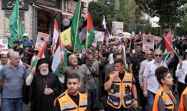 Batı Şeria'da İsrail'in Gazze'de sürdürdüğü soykırım protesto edildi