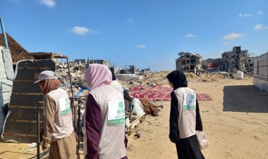 Umut Kervanı, Gazze'de ihtiyaç sahiplerine ulaşmaya devam ediyor