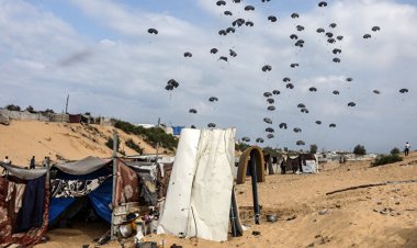 Gazze'de yardım kutuları çocukları vurdu