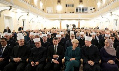 Slovenya Şeyhülislamlık Ofisi'nin kuruluşunun 30. yıl dönümü töreninde gündem Filistin ve Gazze oldu