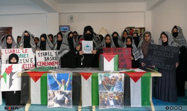 İTTİHADUL ULEMA Siverek Kız Medresesi’nden Filistin’e destek