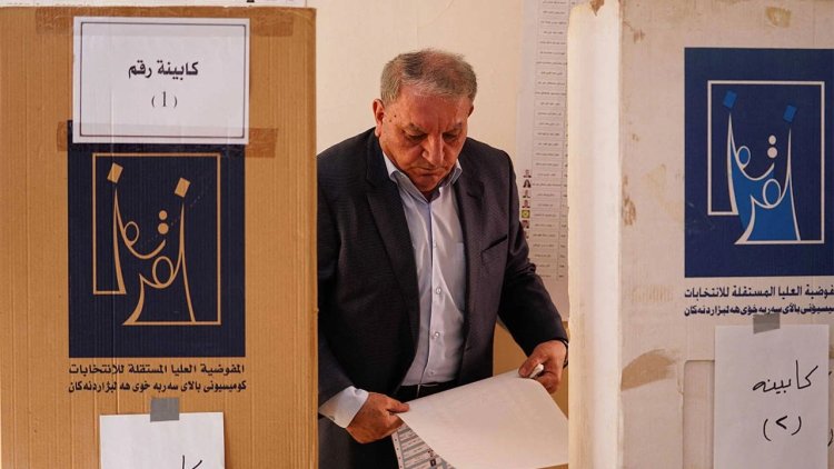 Kürdistan'da milletvekili seçimlerinin nihai sonuçları açıklandı