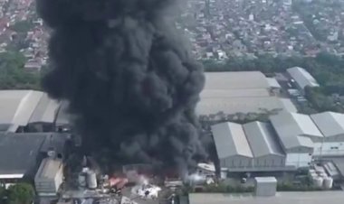 Endonezya'da fabrika yangını: 9 ölü