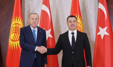 Cumhurbaşkanı Erdoğan Kırgızistan’da