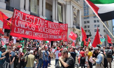 G20 Liderlerine karşı Filistin'e destek gösterisi yapıldı