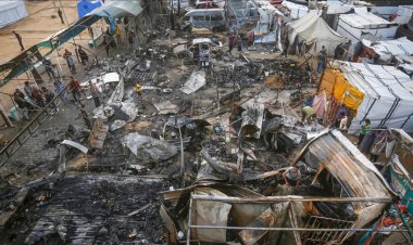 Katil İsrail, yine Gazze'de çadırları bombaladı, 6 kişi şehid oldu