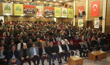 Peygamber Sevdalıları Şanlıurfa’da "Kasım Ayı Sahabe Ayı" etkinliği düzenledi