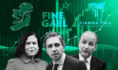 İrlanda basınının sandık çıkış anketine göre, Sinn Fein ve Fine Gael partileri seçimi baş başa götürüyor