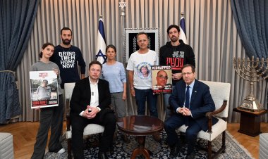 Elon Musk ve Siyonist Rejim Cumhurbaşkanı’ndan esir görüşmesi