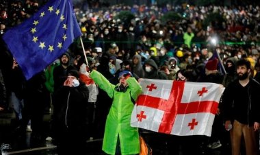 Gürcistan'daki AB yanlısı gösteriler devam ediyor