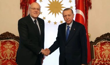 Cumhurbaşkanı Erdoğan, Lübnan Başbakanı Mikati'yi kabul etti
