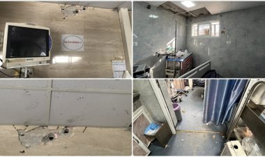 Gazze'deki Kemal Advan Hastanesi "eşi görülmemiş" bir saldırıya maruz kaldı