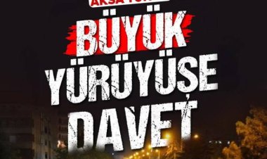Peygamber Sevdalılarından büyük yürüyüşe davet