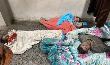 Gazze halkı 2025'e bombaların altında girdi