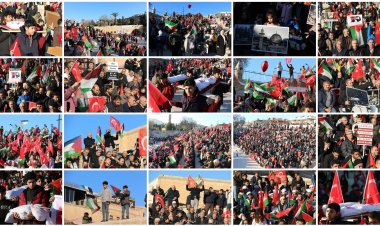 Fotoğraflarla Peygamberler şehri Şanlıurfa’da Gazze’ye destek programı