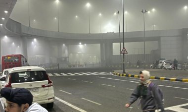 Hindistan'ın başkenti Yeni Delhi'yi kaplayan sis 400'den fazla uçuşu etkiledi