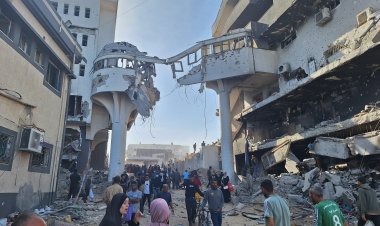 Katil İsrail'in saldırıları nedeniyle Gazze'nin kuzeyinde hastane kalmadı