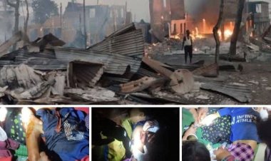 Rohingyalı Müslümanlar, Myanmar'ın hava saldırısında katledildi